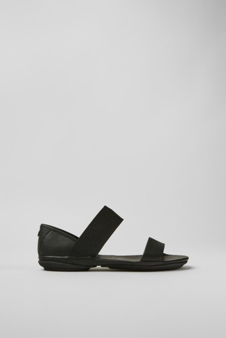 Design Right Black Sandals For Women Camper