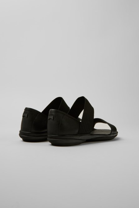 Design Right Black Sandals For Women Camper