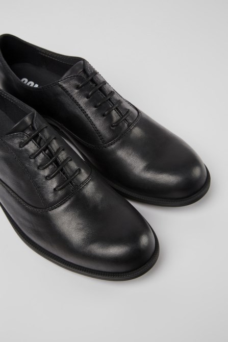 Mil Black Formal Shoes For Women Camper New Arrivals