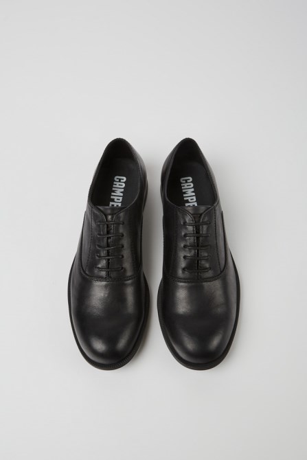 Mil Black Formal Shoes For Women Camper New Arrivals