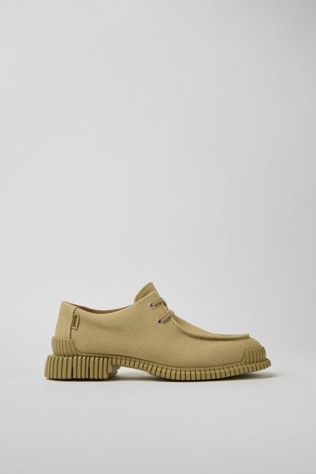 Design Pix Beige Recycled Cotton Shoes For Women Camper
