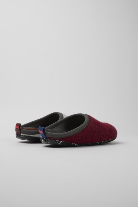 Exclusive Camper Twins Multicolored Wool Women's Slippers