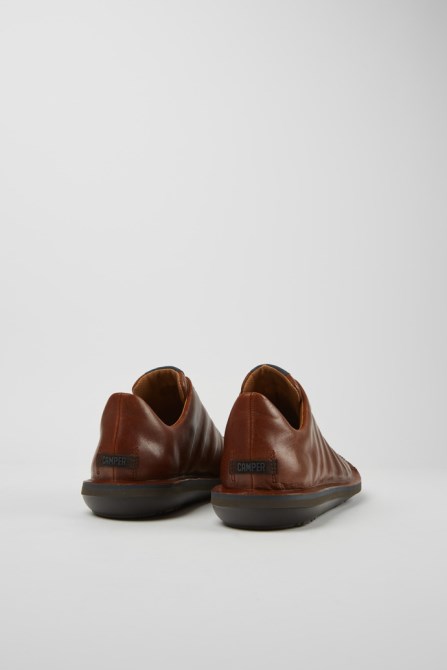 Camper Beetle Brown Lightweight Shoe For Men New Arrivals
