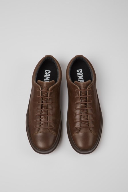 Camper Chasis Casual Brown Lace Up Shoe For Men New Arrivals