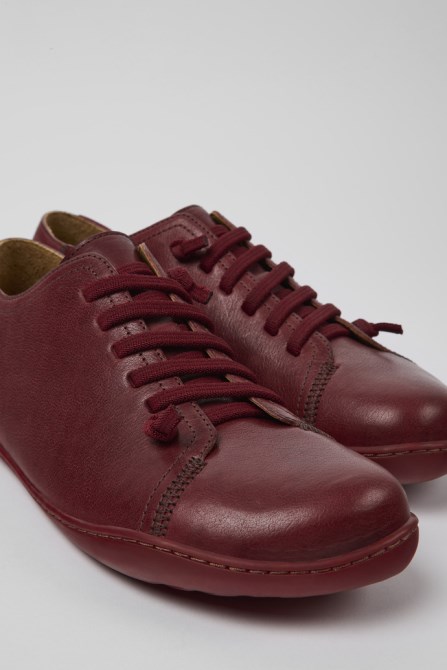 Peu Brown Leather Shoes For Men Exclusive Camper