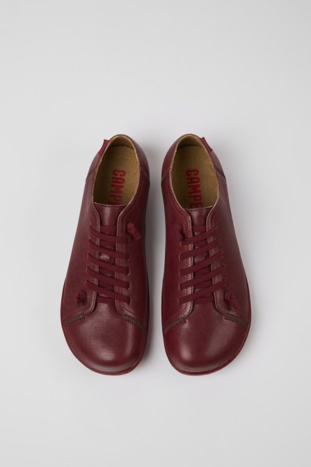Peu Brown Leather Shoes For Men Exclusive Camper