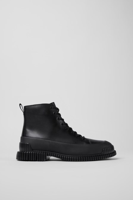 Camper Design Pix Smart Black Lace Up Boot For Men