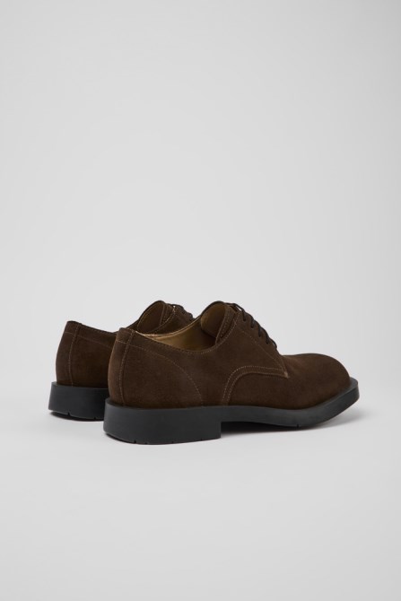 Mil 1978 Brown Nubuck Shoes For Men Camper New Arrivals