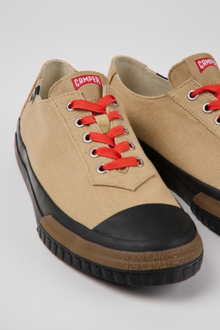 Camaleon Beige Sneaker For Men Exclusive Camper