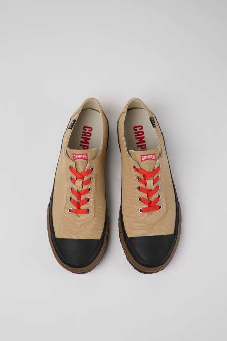 Camaleon Beige Sneaker For Men Exclusive Camper