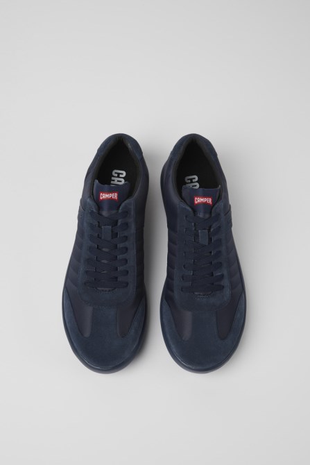 Camper Pelotas Xlite Blue Recycled Pet Sneakers For Men New Arrivals
