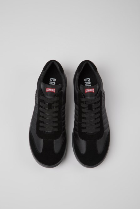 Camper Design Pelotas Xlite Black Recycled Pet Sneakers For Men