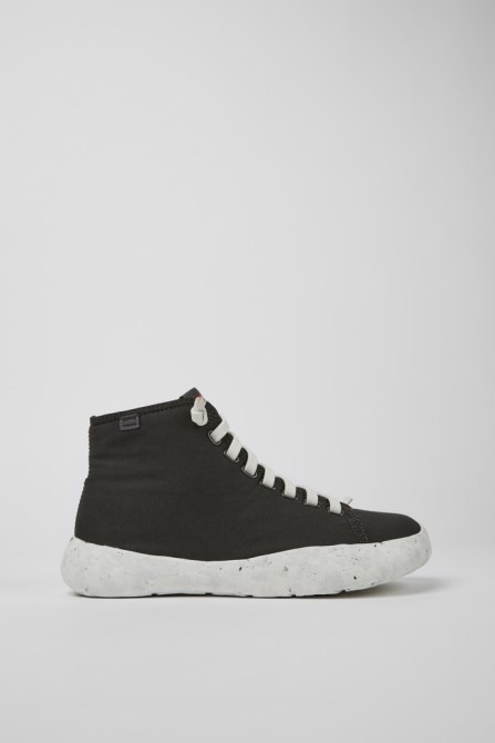 Design Peu Stadium Gray Ankle Boots For Men Camper