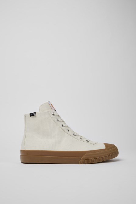 Camper Design Camaleon White Sneaker Boots For Men