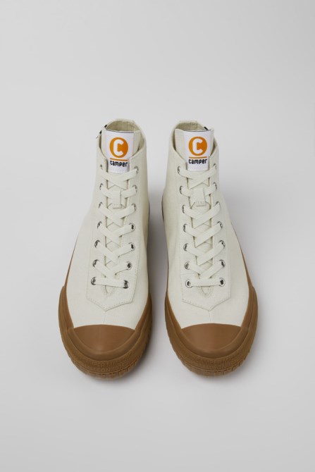 Camper Design Camaleon White Sneaker Boots For Men