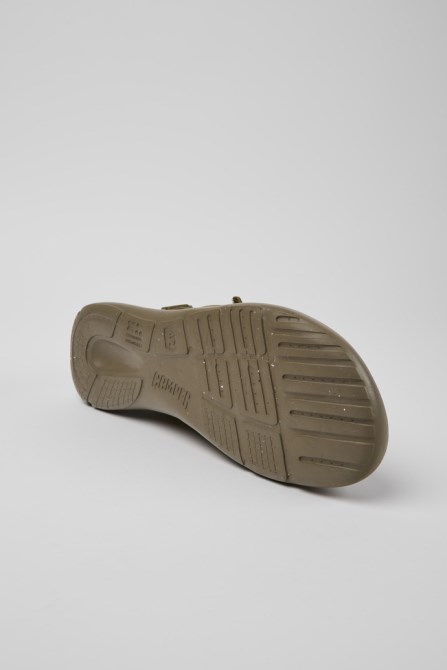 Design Peu Stadium Green Semi-Open Sneakers For Men Camper