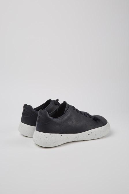 Camper Design Peu Stadium Blue Leather Sneakers For Men