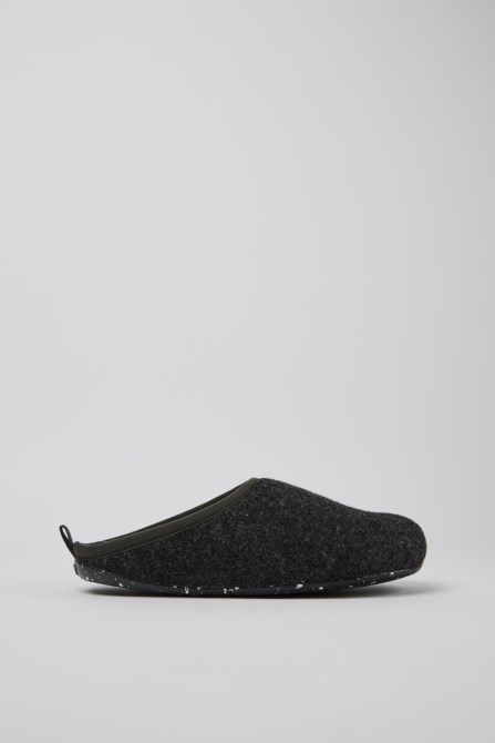 Design Wabi Grey Slippers For Men Camper
